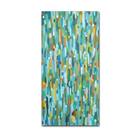 Trademark Fine Art Sylvie Demers 'Les Uns Contre Les Autres' Canvas Art, 10x19 ALI0896-C1019GG